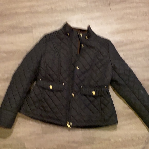 Military style cropped puffer by weatherproof - Picture 4 of 5